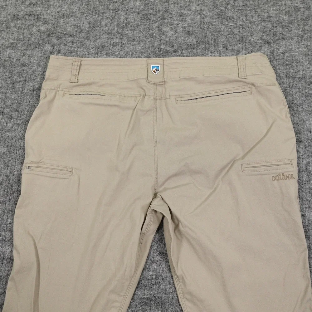 Kuhl Pants Mens 38x34 Beige Resistor Lite Chino Stretch Outdoor Casual Pockets - Picture 6 of 16